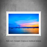 Quadro decorativo com fotografia tamanho 40 x 60 cm Paisagem em Florianópolis - Colours creative photo decor