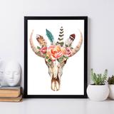 Quadro Decorativo com Moldura Boho - Love decor