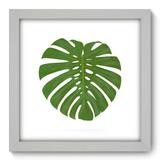Quadro Decorativo - Costela de Adão - 22cm x 22cm - 072qndab - Allodi
