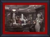 Quadro Decorativo Elvis Presley e Amigos Java Dreams 110x80cm - Decore pronto