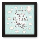 Quadro Decorativo - Enjoy - 22cm x 22cm - 001qdrp - Allodi
