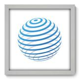 Quadro Decorativo - Esfera - 33cm x 33cm - 153qnabb - Allodi