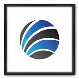 Quadro Decorativo - Esfera - 70cm x 70cm - 194qnadp - Allodi
