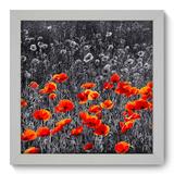 Quadro Decorativo - Flores - 22cm x 22cm - 022qnfab - Allodi
