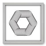 Quadro Decorativo - Geometria - 33cm x 33cm - 083qnabb - Allodi