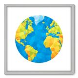 Quadro Decorativo - Globo - 70cm x 70cm - 101qnddb - Allodi