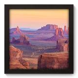 Quadro Decorativo - Grand Canyon - 22cm x 22cm - 007qnmap - Allodi