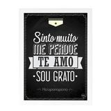 Quadro Decorativo Hooponopono Lousa 33x45cm - Cantaki