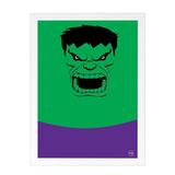 Quadro Decorativo Hulk Minimalista 24x33cm - Cantaki