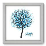 Quadro Decorativo - Inverno - 22cm x 22cm - 081qndab - Allodi