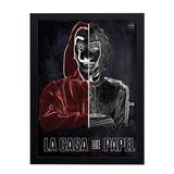 Quadro Decorativo La Casa de Papel Tókio 33x45cm - Cantaki