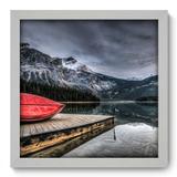 Quadro Decorativo - Lago - 33cm x 33cm - 098qnpbb - Allodi