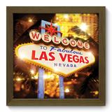 Quadro Decorativo - Las Vegas - 22cm x 22cm - 061qdmm - Allodi
