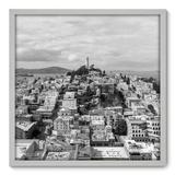 Quadro Decorativo - Litoral - 70cm x 70cm - 111qnpdb - Allodi