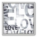 Quadro Decorativo - Love - 50cm x 50cm - 107qndcb - Allodi