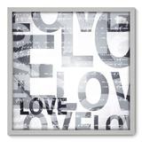 Quadro Decorativo - Love - 70cm x 70cm - 107qnddb - Allodi