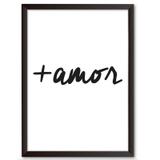 Quadro Decorativo - Mais amor 2 - 25x19cm - Cool art
