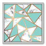Quadro Decorativo - Mármore - 50cm x 50cm - 155qnacb - Allodi