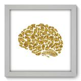 Quadro Decorativo - Mente - 22cm x 22cm - 091qndab - Allodi