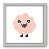 Quadro Decorativo - Monstrinho - 33cm x 33cm - 148qdbb - Allodi