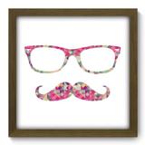 Quadro Decorativo - Mustache - 33cm x 33cm - 061qdvm - Allodi