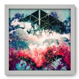 Quadro Decorativo - Nuvem - 33cm x 33cm - 035qnabb - Allodi