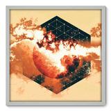 Quadro Decorativo - Nuvem - 70cm x 70cm - 034qnadb - Allodi
