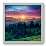 Quadro Decorativo - Paisagem - 33cm x 33cm - 028qnpbb - Allodi
