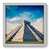 Quadro Decorativo - Pirâmide - 33cm x 33cm - 031qnmbb - Allodi