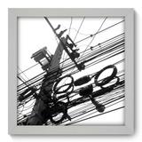 Quadro Decorativo - Poste - 22cm x 22cm - 029qnuab - Allodi