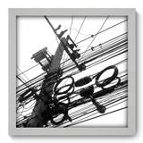 Quadro Decorativo - Poste - 33cm x 33cm - 029qnubb - Allodi