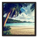 Quadro Decorativo - Praia - 70cm x 70cm - 096qnpdp - Allodi