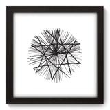 Quadro Decorativo - Rabiscos - 22cm x 22cm - 184qnaap - Allodi