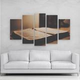 Quadro decorativo Religioso Bíblia Sagrada em mdf - Rcs decorações