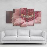 Quadro Decorativo Rosa love em Mdf - Rcs decorações