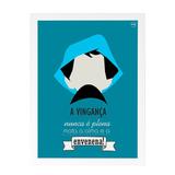 Quadro Decorativo Seu Madruga Chaves 24x33cm - Cantaki