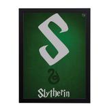 Quadro Decorativo Sonserina Harry Potter 33x45cm - Cantaki