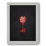 Quadro Decorativo - Taça - 19cm x 25cm - 090qdcb - Allodi