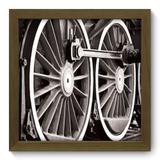 Quadro Decorativo - Trem Antigo - 22cm x 22cm - 036qddm - Allodi