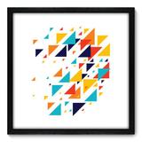 Quadro Decorativo - Triângulos - 50cm x 50cm - 096qnacp - Allodi
