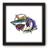 Quadro Decorativo - Tubarão - 22cm x 22cm - 011qnsap - Allodi
