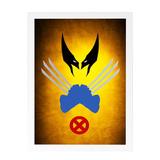 Quadro Decorativo Wolverine X Men 24x33cm - Cantaki