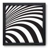 Quadro Decorativo - Zebra - 33cm x 33cm - 037qnsbp - Allodi