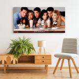 Quadro Friends Série Personagens Milk Shake Tela Grande - Bimper