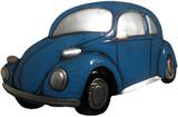 Quadro Fusca 3d Para Parede Em Metal Decoracao Vintage Retro Azul (ENFT-5 Azul) - Braslu