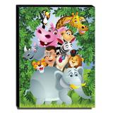 Quadro Infantil Animais Canvas 40x30cm-INF277 - Lubrano decor