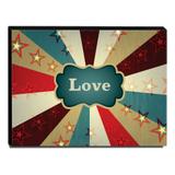 Quadro Infantil Circo Love Canvas 30x40cm-INF368 - Lubrano decor