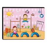 Quadro Infantil Parque de Diversões Canvas 30x40cm-INF85 - Lubrano decor