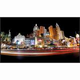 Quadro Las Vegas Strip Nevada a Noite 120x70cm - Decore pronto