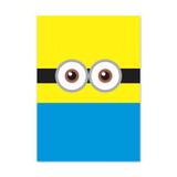 QUADRO MINIONS - TAMANHO A5 - Placa Decorativa - MDF - Pôster no quadro
